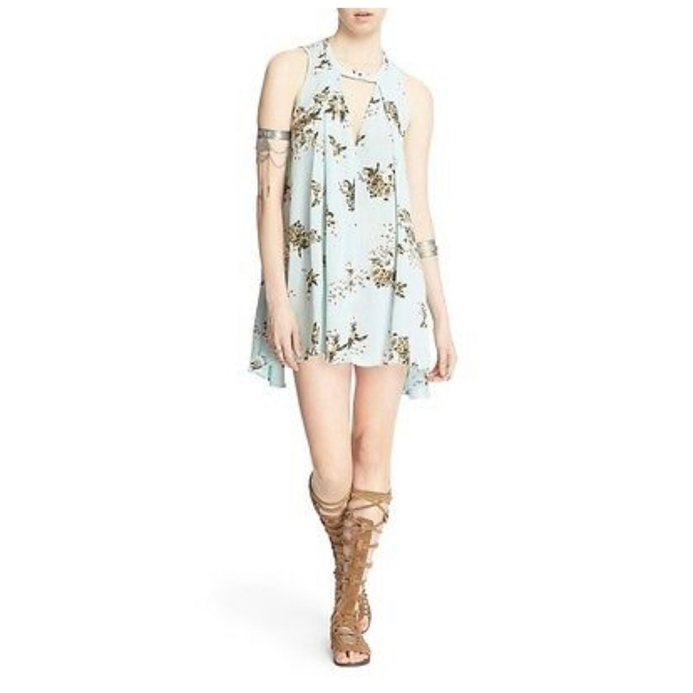 Free People Sleeveless Tree Swing Dress